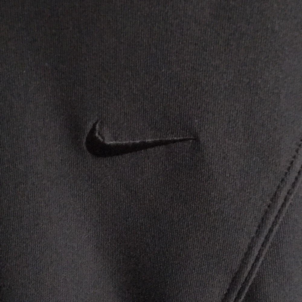 Nike black zip up track jacket